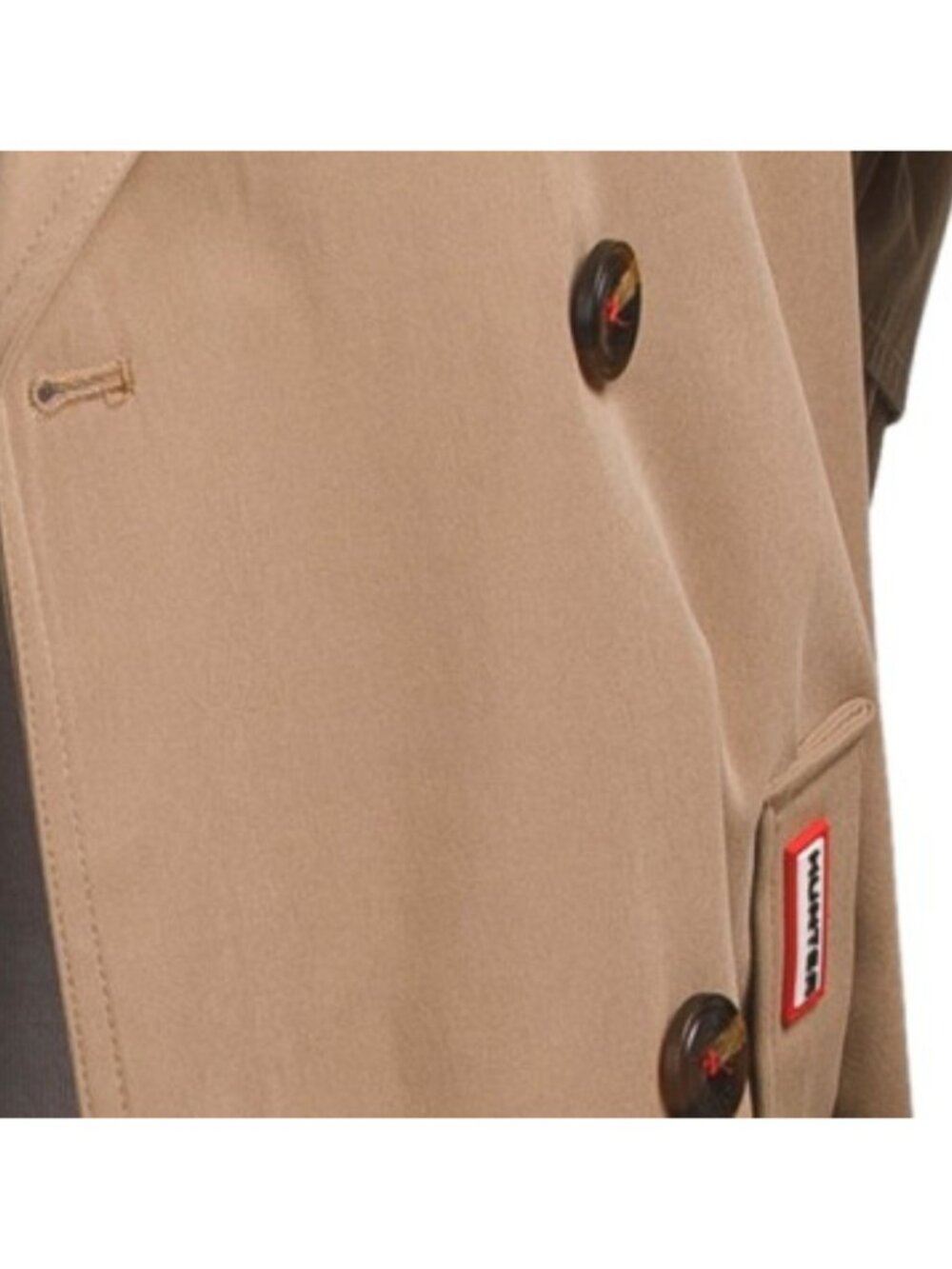 HUNTER Tina Double Breasted Trench Coat - Picture 3 of 3